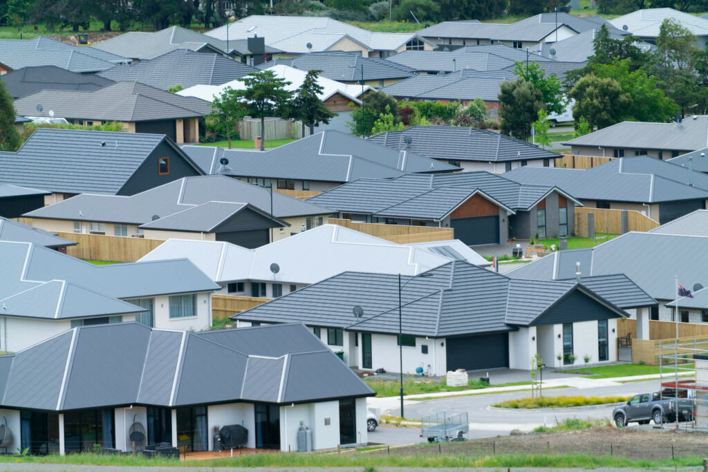 Suburban houses